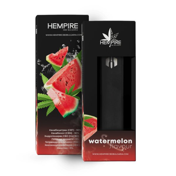 H4CBD вейп watermelon